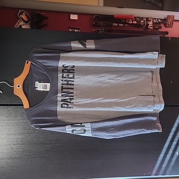 Carolina Panthers long sleeve tee SZ LG - Picture 1 of 6